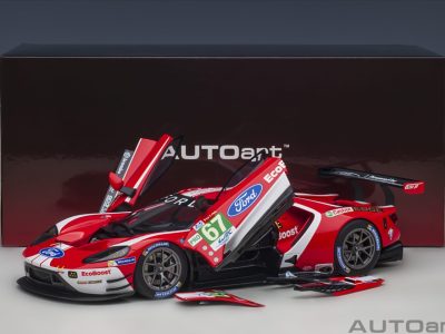 Ford GT GTE Pro 24 ore di Le Mans del 2019 n.67 scala 1/18 dell'AutoArt