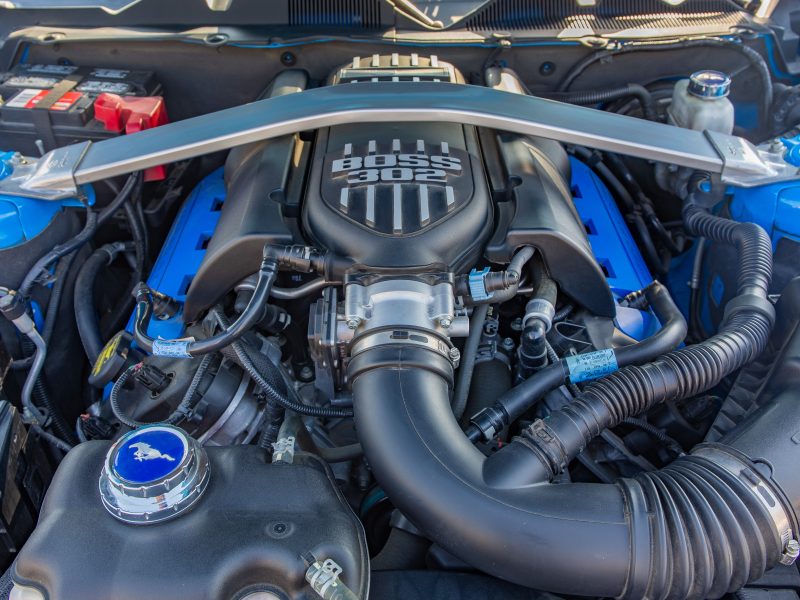 Ford Mustang Boss 302 - V8 5.0L 444CV BVM6 Grabber Blue