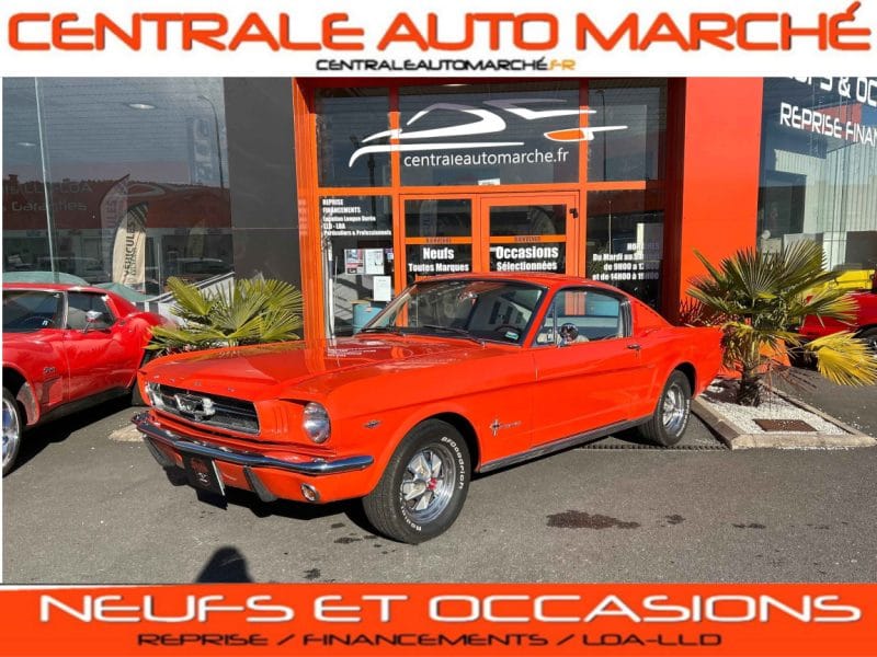 MUSTANG FASTBACK 289 CI V8 CODE A
