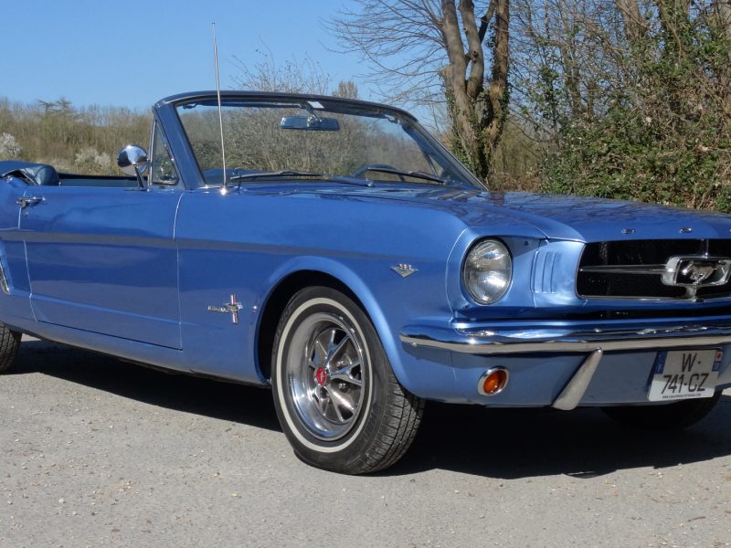 Ford Mustang cabriolet 289 V8 1965 CGF