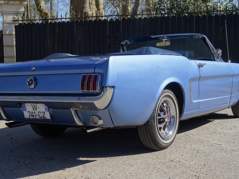 Ford Mustang cabriolet 289 V8 1965 CGF